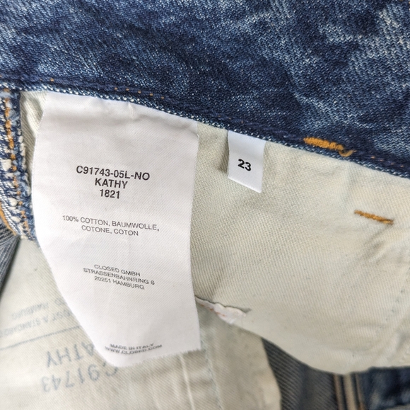 CLOSED denim Kathy Bootcut Jeans | Size 23 | Made in Italy with Canadian Denim - Picture 7 of 8